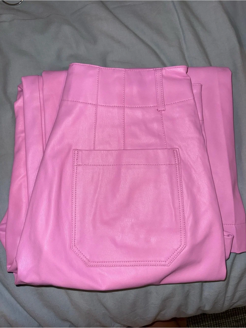 NWOT Anthropologie Maeve Colette Faux-Leather Cropped Pant